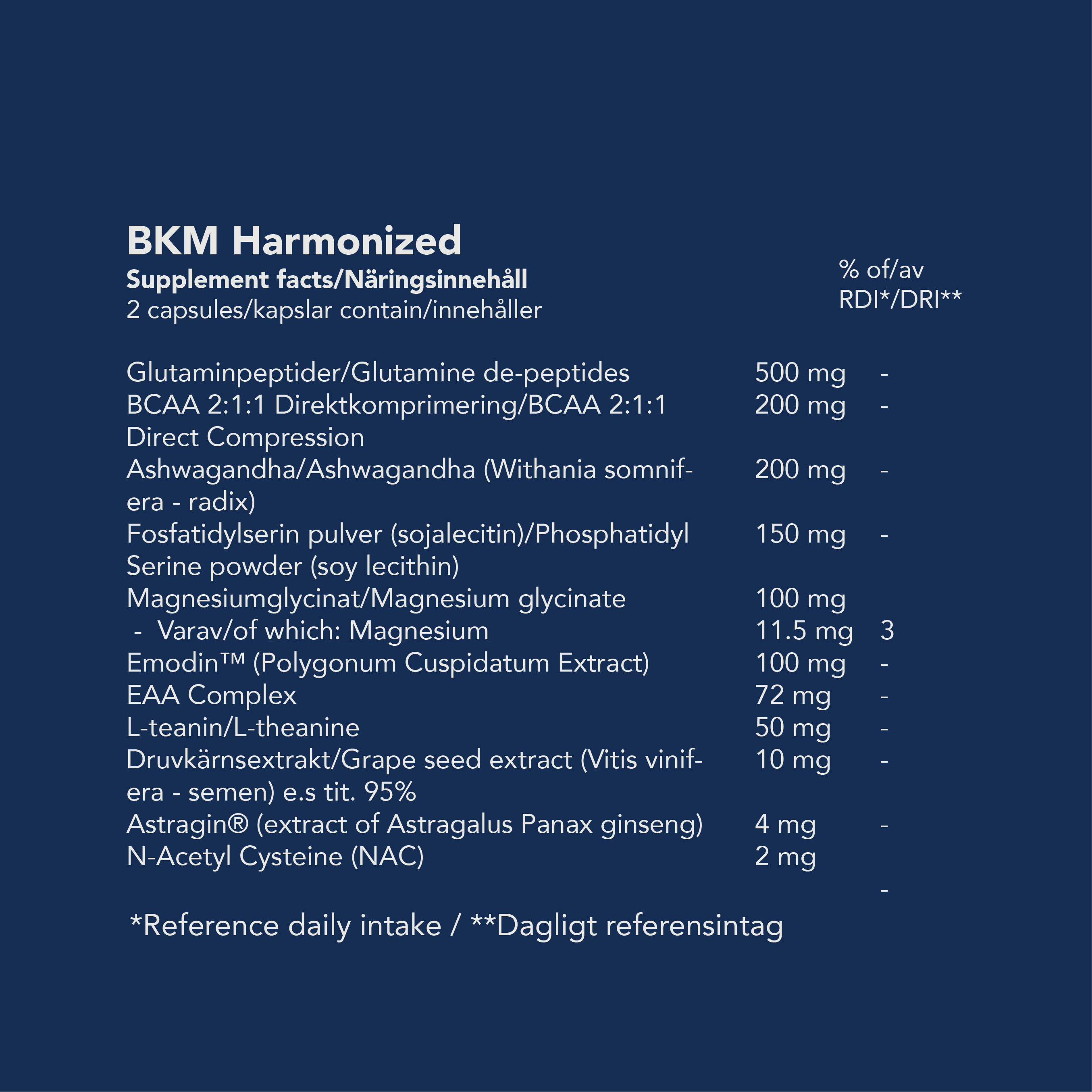 Harmonized